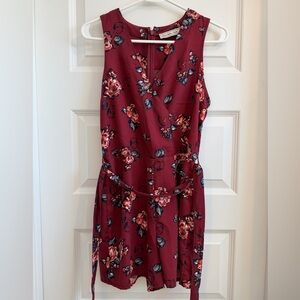 Abercrombie Floral Sleeveless Romper
